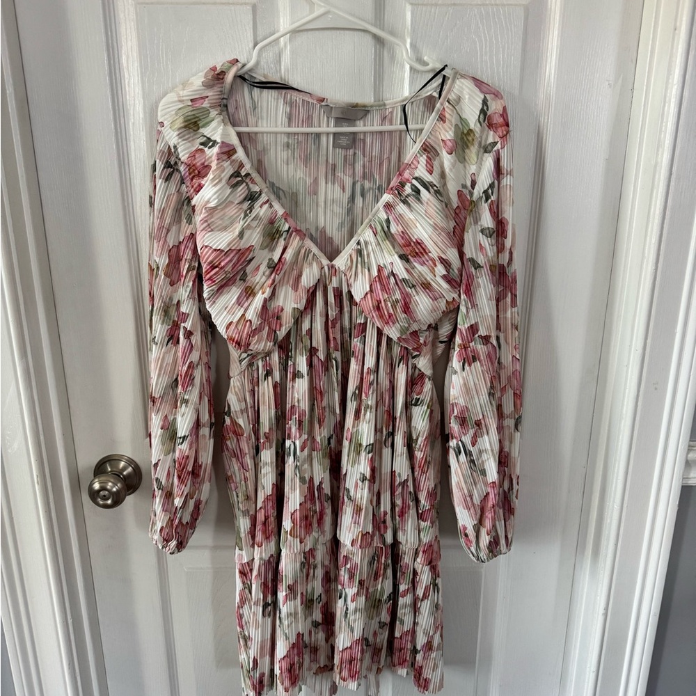Floral Long Sleeve Dress